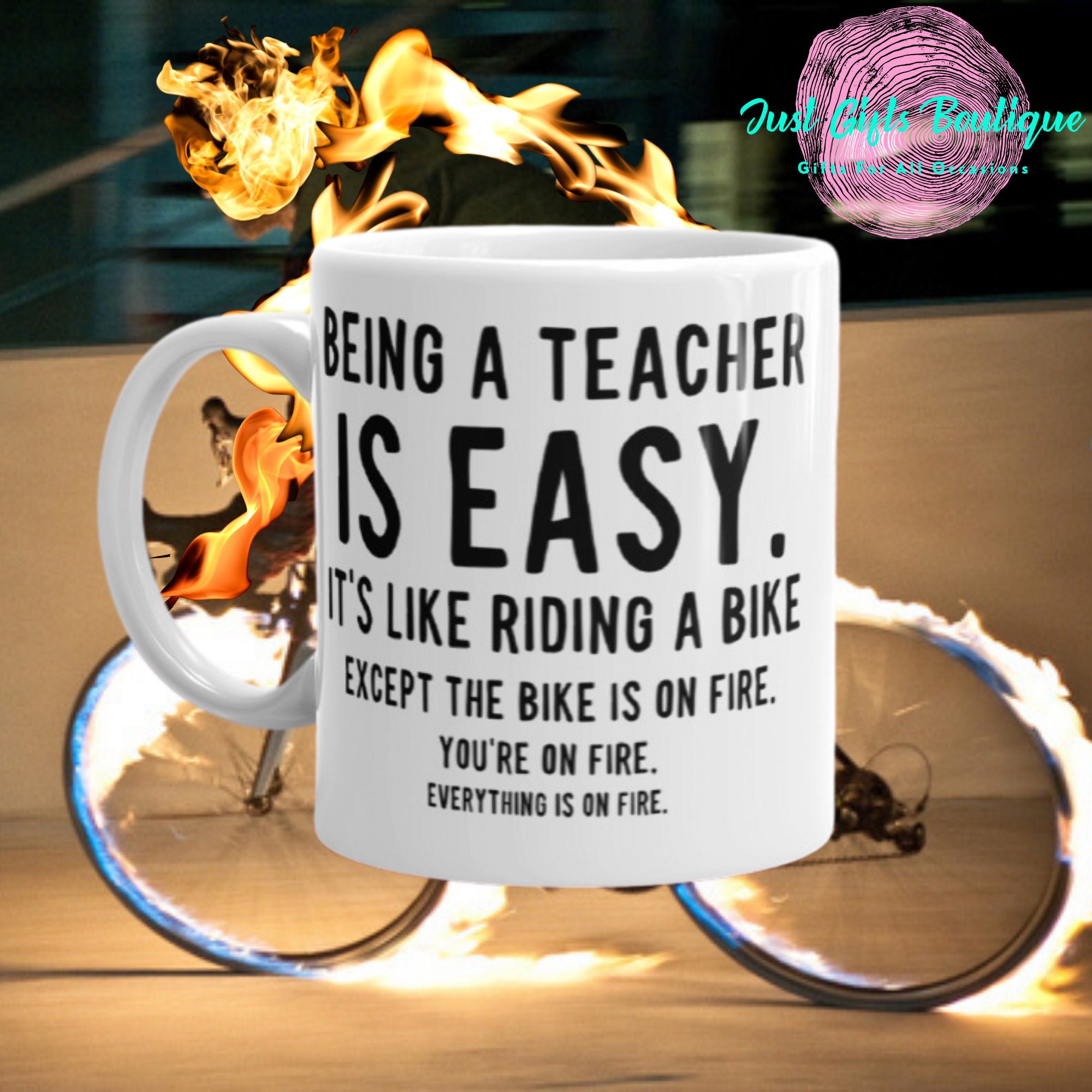Teacher Gift Teacher Mug Funny Teacher Gift Funny Teacher Etsy