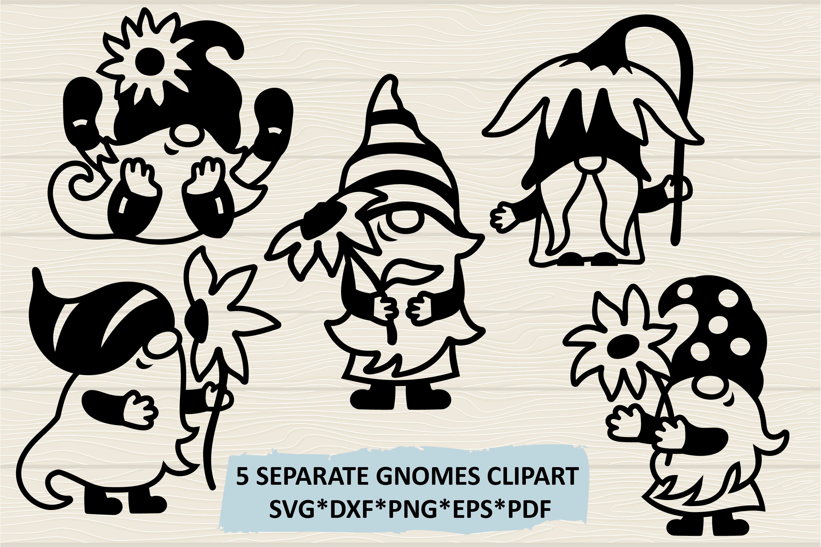 Free Free 242 Sunflower Gnome Svg SVG PNG EPS DXF File