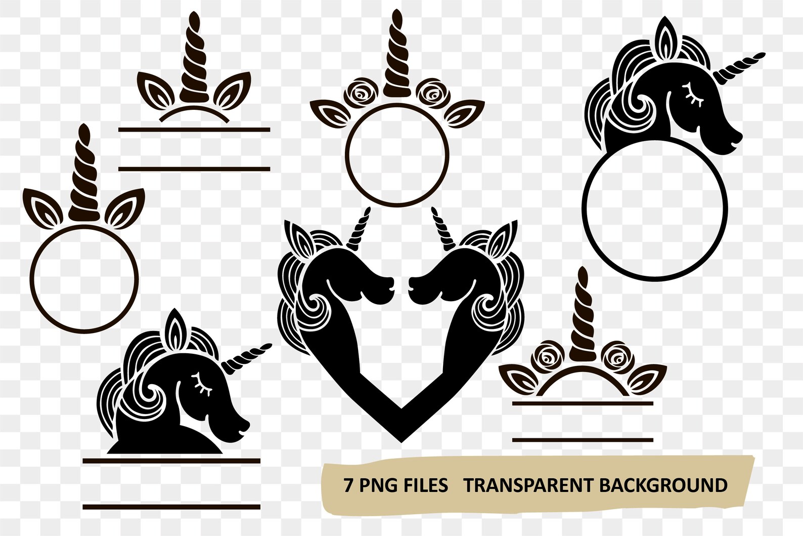 Download Monogram svg as unicorn svg for monogram face mask monogram | Etsy