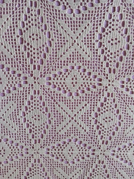 Couvre-lit Vintage Lily Glo-Tone En Coton Mercerisé Crème : L'élégance Crochet Américaine, Lot De 6