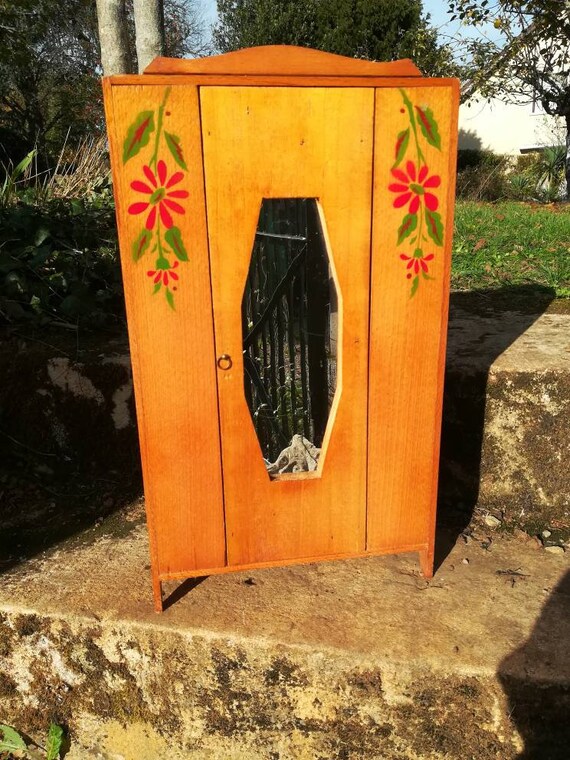 ANCIENNE ARMOIRE De MAITRISE PALISSANDRE RIO 19eme 157591079663