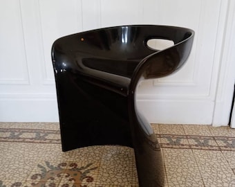 Top Sit, Vintage Space Age Design Stuhl 70er Winifred Staeb