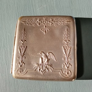 Zigarettenetui im Empire-Stil mit napoleonischem Königsadler