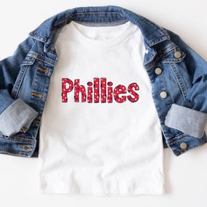 Unisex Phillies Kids Shirt, Phillies Kids Tee, Phillies Game Wear, Phillies Shirt, Kids Phillies Shirt, Philadelphia Phillies Shirt