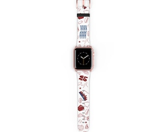 Philadelphia Baseball Watch Band compatible with Apple Watch, Ring the Bell, Philly, Philly Baseball, Gift for Philly Fan