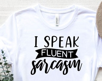 TEEPOMY Chicken I Speak Fluent Sarcasm Funny Unisex Hoodie TEEPOMY Chicken I Speak Fluent Sarcasm Funny Unisex Hoodie