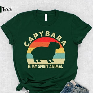 Capybara Is My Spirit Animal Shirt,Animal Lover,Capybara Gift,Cute Animal Shirt,Capybara T-Shirt,Pet Lover Gift,Animal Tee,Capybara Lover