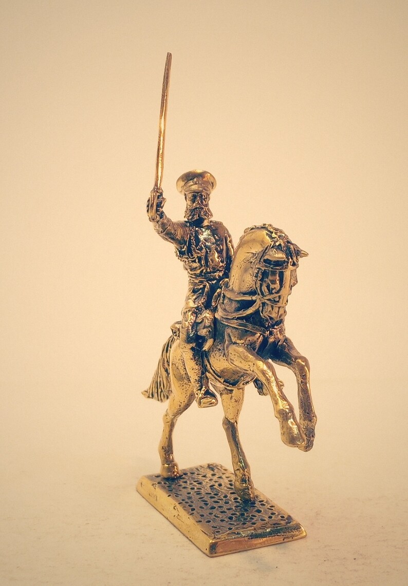 Miniature figure Mikhail Dmitrievich Skobelev 1877-1878 year Russian General of the Russo-Turkish war