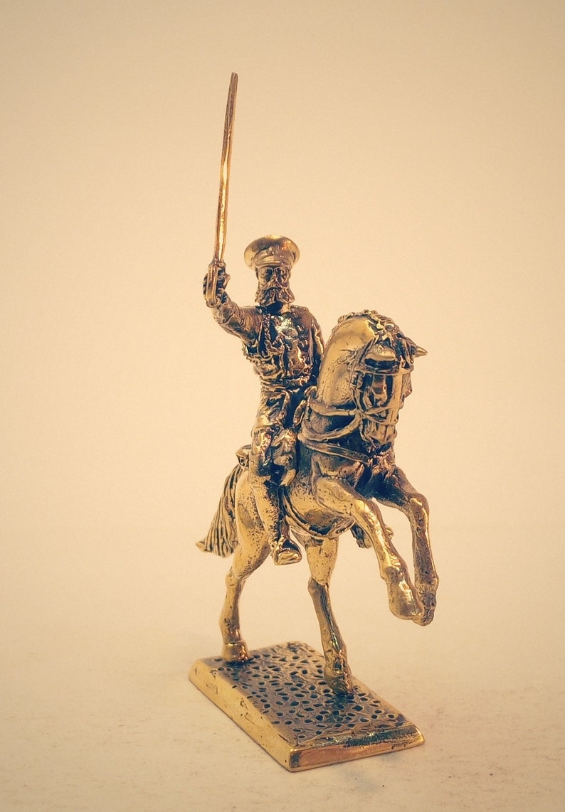 Miniature figure Mikhail Dmitrievich Skobelev 1877-1878 year Russian General of the Russo-Turkish war