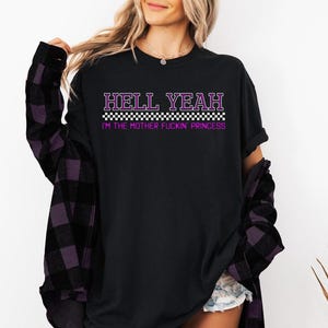Avril Girlfriend Shirt, Y2K Pop Punk Graphic Tee, Hell Yeah I'm The Mother Fucking Princess Shirt, 2000s Nostalgia Music Sweatshirt