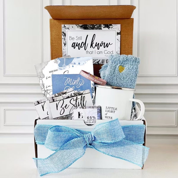 Be Still Gift Box | Sending Love Gift | Care Package for Her | Sympathy Gift | Grief Gift | Comfort Gift | Christian Gift for Her