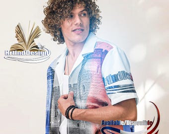 Unisex tricolor shirt