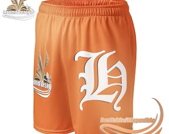 Short unisexe orange