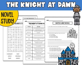 Magic Tree House: Knight at Dawn Novel Study | Reading Companion (No Prep Worksheets)