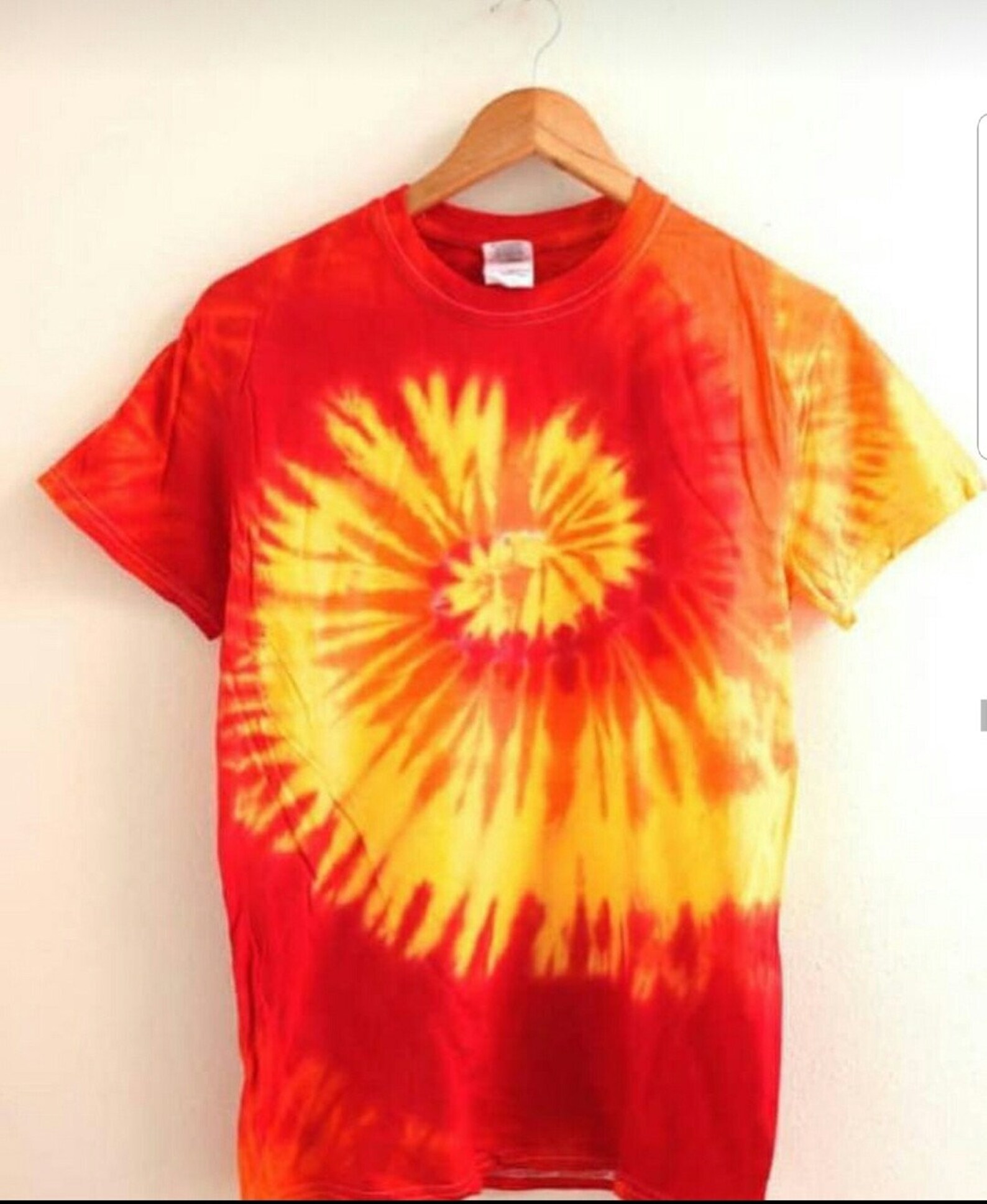 2pieces Spiral Tie Dye T Shirts Handmade Tie Dye Short Etsy