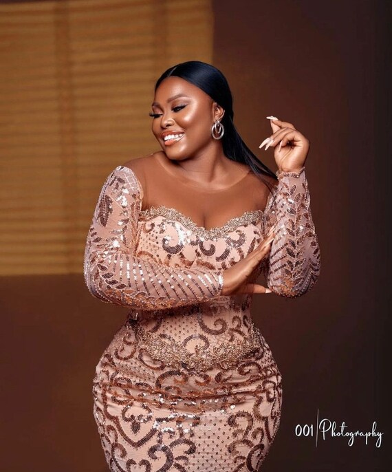 Plus size evening wedding guest outfit sale