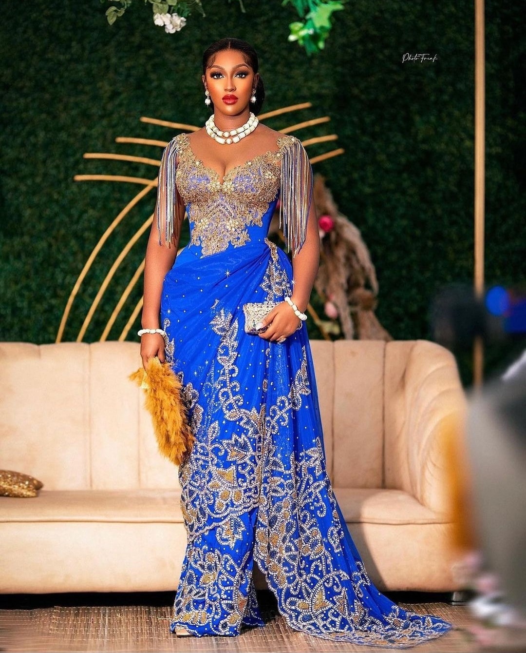 nigerian wedding party dresses