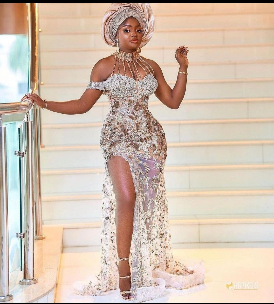 nigerian wedding party dresses