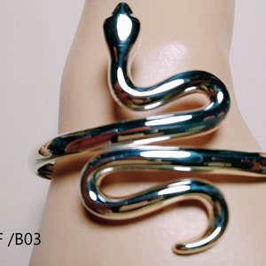 Sterling silver 925 snake bracelet, Ancient Greece silver bracelet, handmade snake bracelet