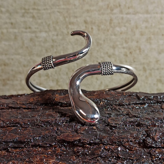 Snake bracelet made of sterling silver 925