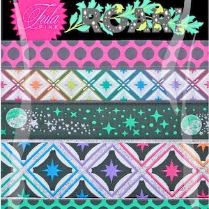 Tula Pink - Roar in Storm - Pack de rubans de créateur DP-104
