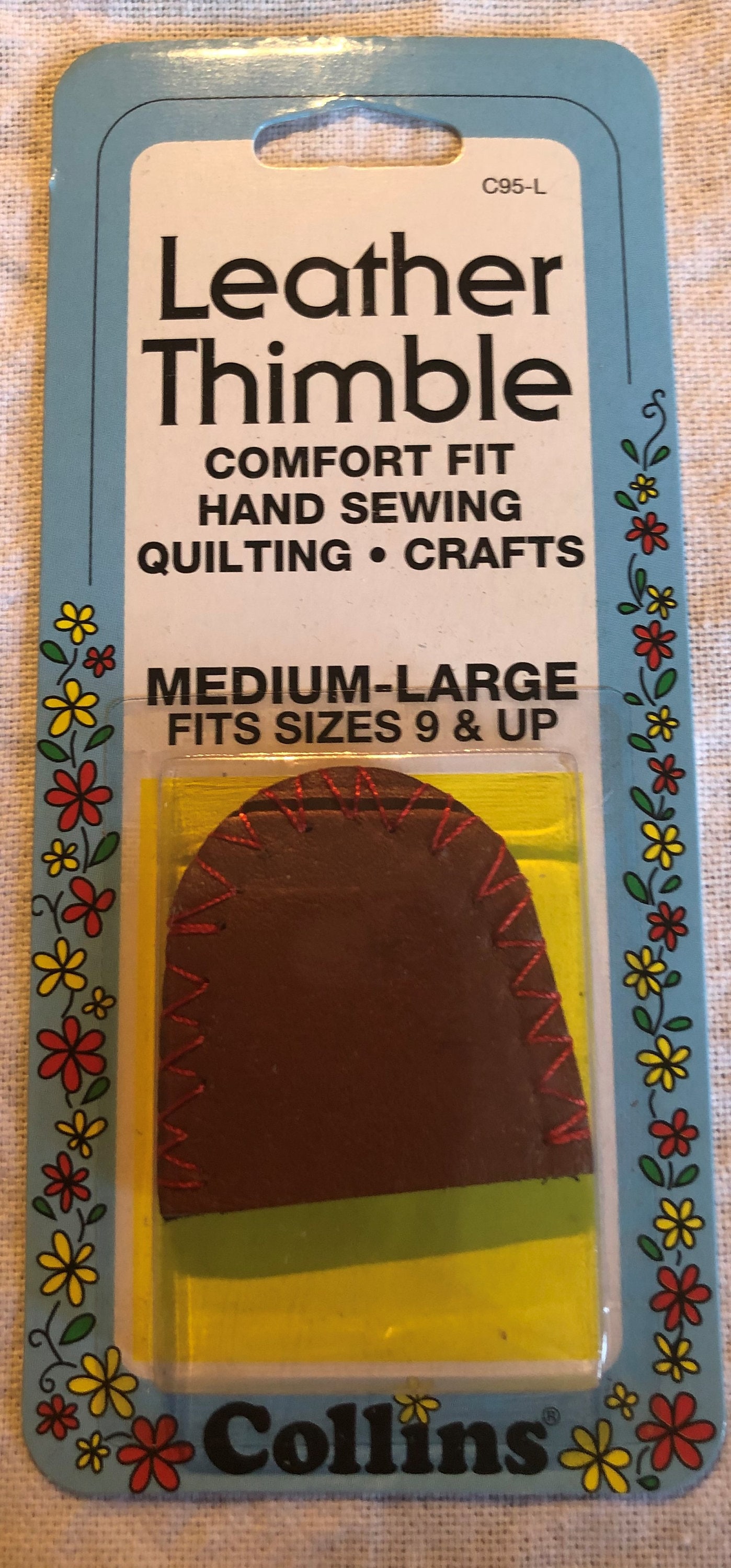 Leather Thimble Size Small - 98462 - Bohin – The Sewing House, Inc