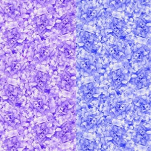 Hydrangea Bliss - Packed Hydrangea Petals Purple by Chong a Hwang for Timeless Treasures Fabrics