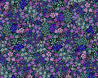 Luminous - Mini Floral Metallic by Chong a Hwang for Timeless Treasures