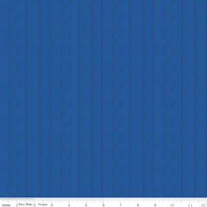 Mister Rogers&#39; Neighborhood® Sweater Stripe Blue for Riley Blake Designs