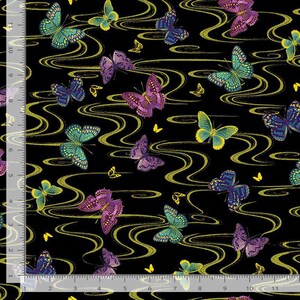 Shizuka ~ Floating Butterflies Metallic by Chong a Hwang for Timeless ...