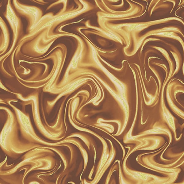 Chocolate Bliss Caramel from the Chocolicious Fabric Line for Benartex