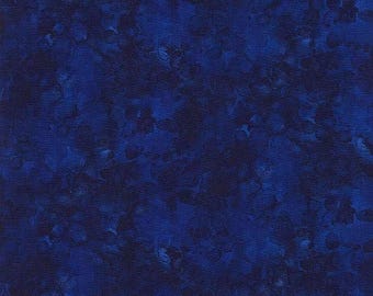 Effen aquareltextuur OCEAN - KIM 6100 Timeless Treasures Fabrics