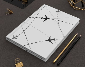 Aviation Hardcover Journal | Pilot Training Notebook