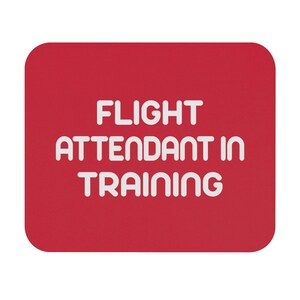 Flugbegleiter im Training Luftfahrt Aviator Mousepad - Perfektes Piloten geschenk, Airline Geschenk