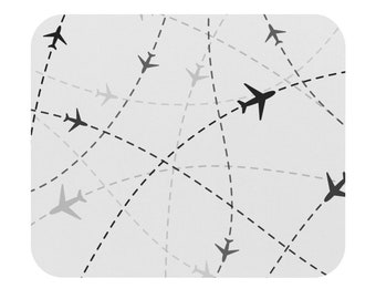 Flying Airplane Mousepad – Aviation Gift for Pilots