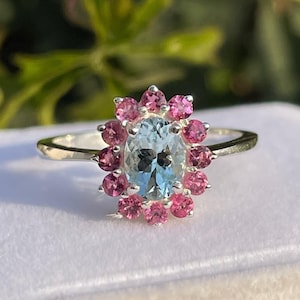 Pink Aquamarine Etsy