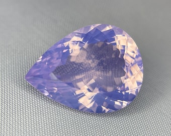 Natural Lavender Quartz Beautiful Gemstone 12.90 Carat , Loose quartz , Pear Shape Quartz , Top Quality Quartz , Lavender quartz For Jewelry