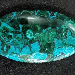 21.16 GRAM Natural Azurite Oval Shape, Beautiful Design Azurite Cabochon, Hand Polish Loose Stone, Top Quality Semi Precious Gemstone