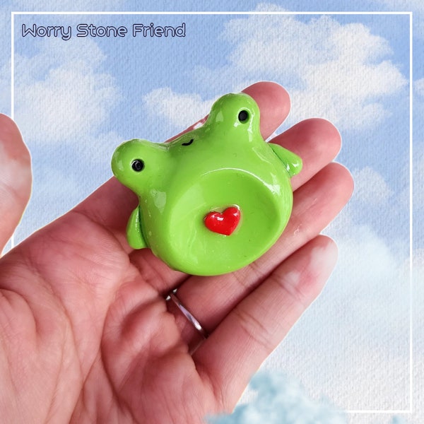 Worry Stone Froggy Friend