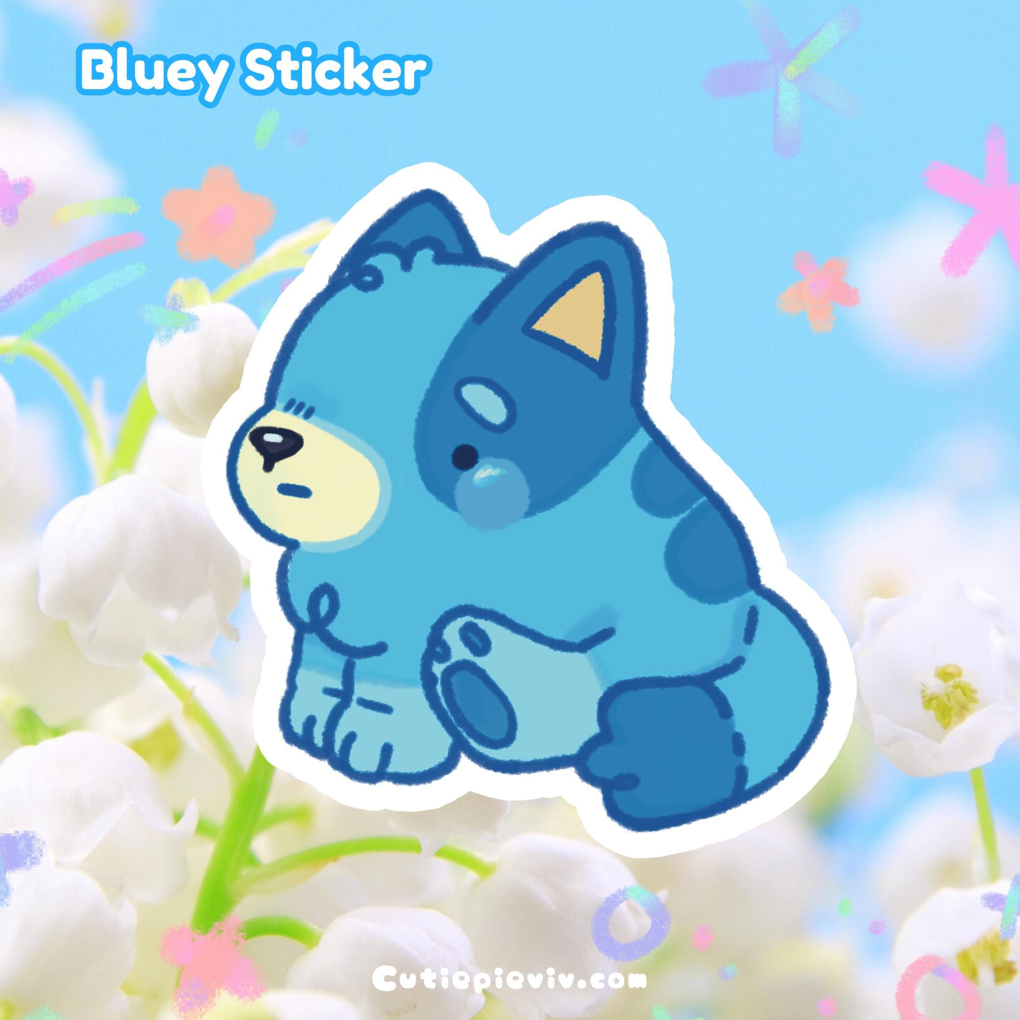 Bluey Sticker | Buy 3 Get 1 FREE《 Waterproof + Weatherproof Vinyl ...