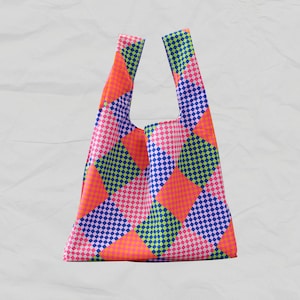 Xách Printed Reusable Tote Bag / Recycled Nylon / Made in Vietnam
