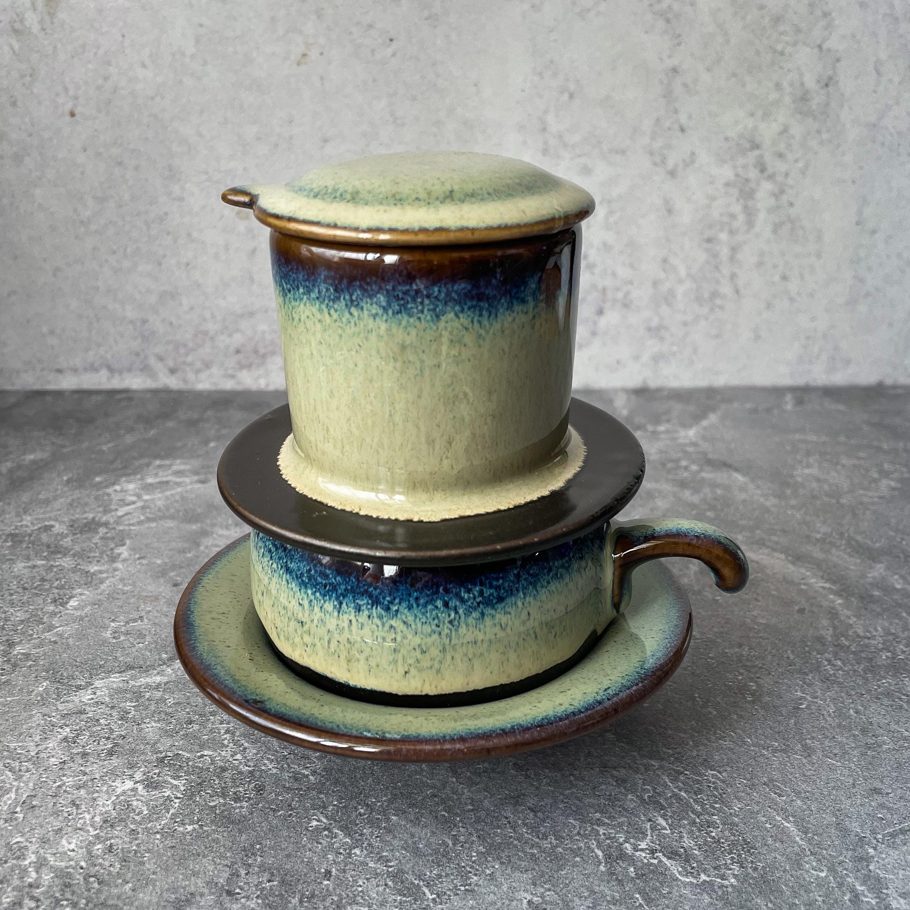 Bat Trang Vietnamese Coffee Set (Filter