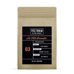 La Viet Aromatic / Vietnam Arabica / Medium Dark Roast / Well balanced (250 grams)
