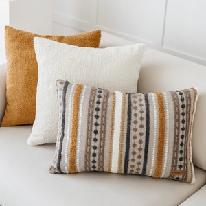 Mustard couch pillows on sale
