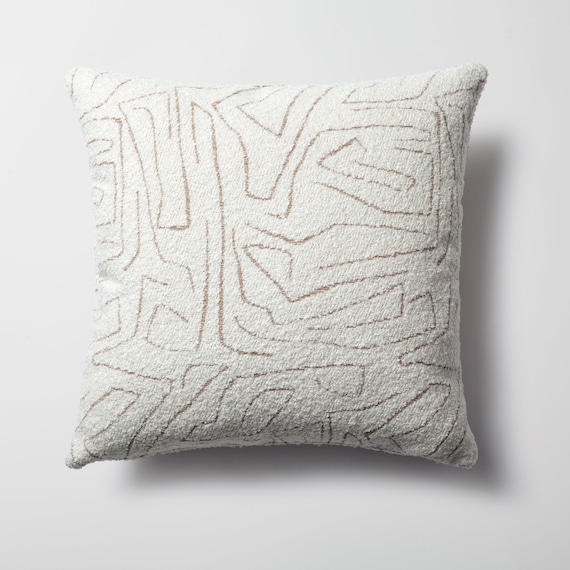 Set di 2 federe per cuscino con motivo astratto e colorato, per casa