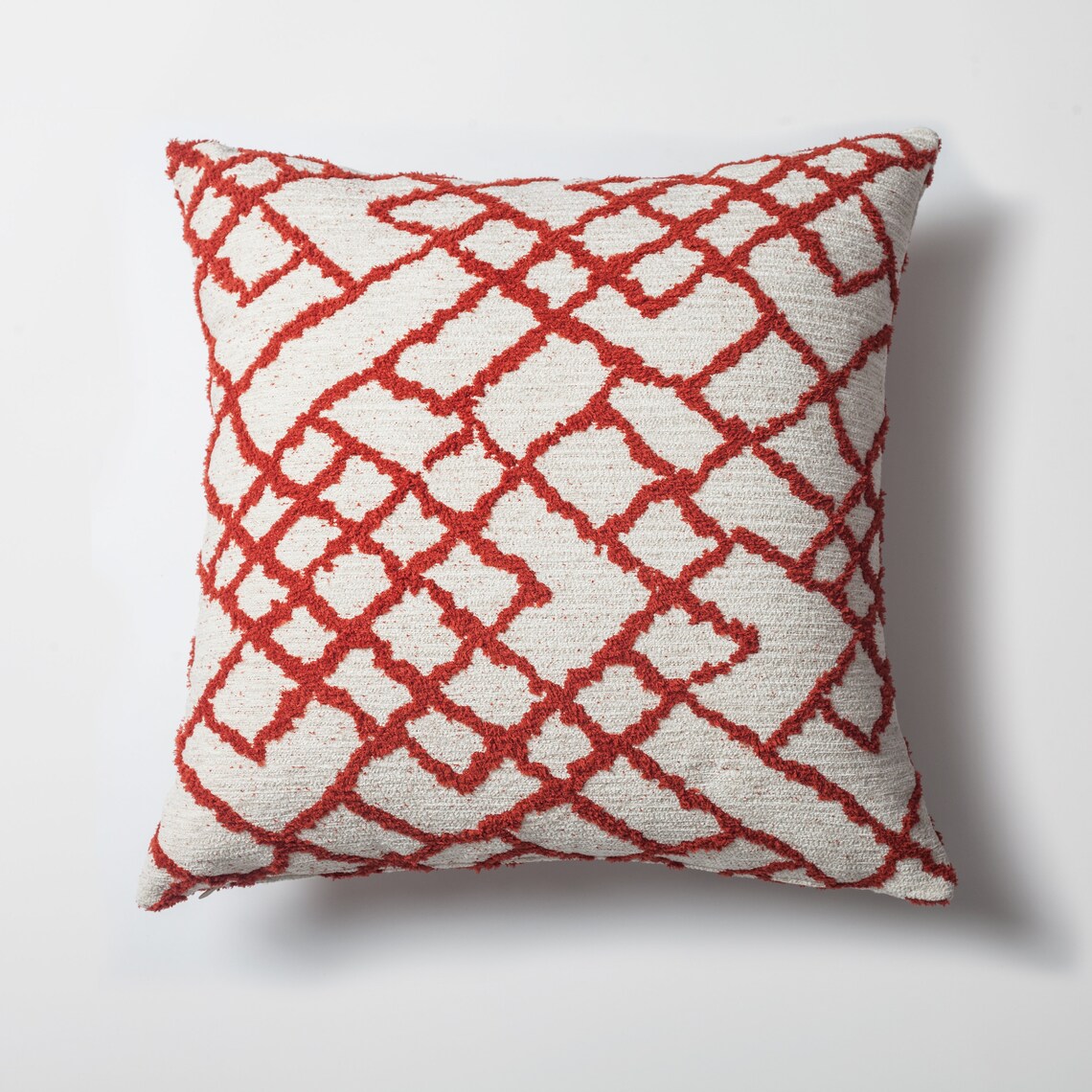 Red Pillow for Couch Decorating Ethnic Bohem Style Kilim Etsy