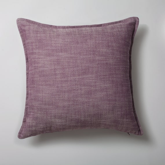 Mauve Knubby Plush Lumbar Throw Pillow Mauve Knubby Plush Lumbar Throw Pillow
