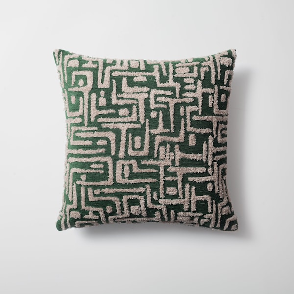 Green Throw Pillow Etsy