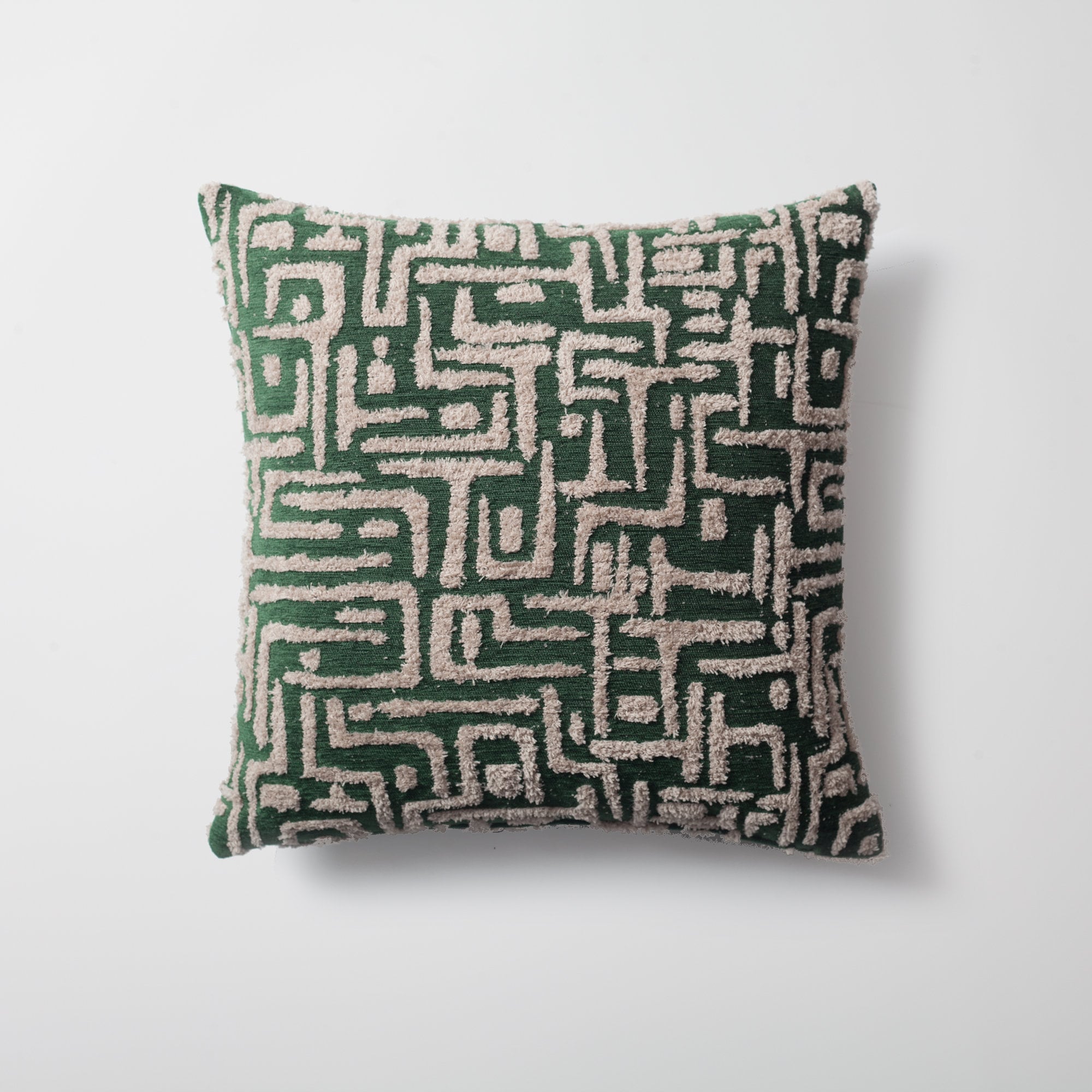 Emerald Dark Green Throw Pillow Cover Midcentury Modern Etsy