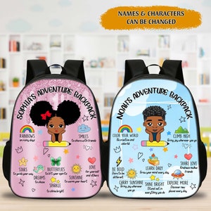 Sac à dos personnalisé pour la rentrée des classes pour enfants, cartable et sac à lunch pour filles et garçons, cadeau d'anniversaire pour enfants, sac à dos pour enfants, sac pour tout-petits